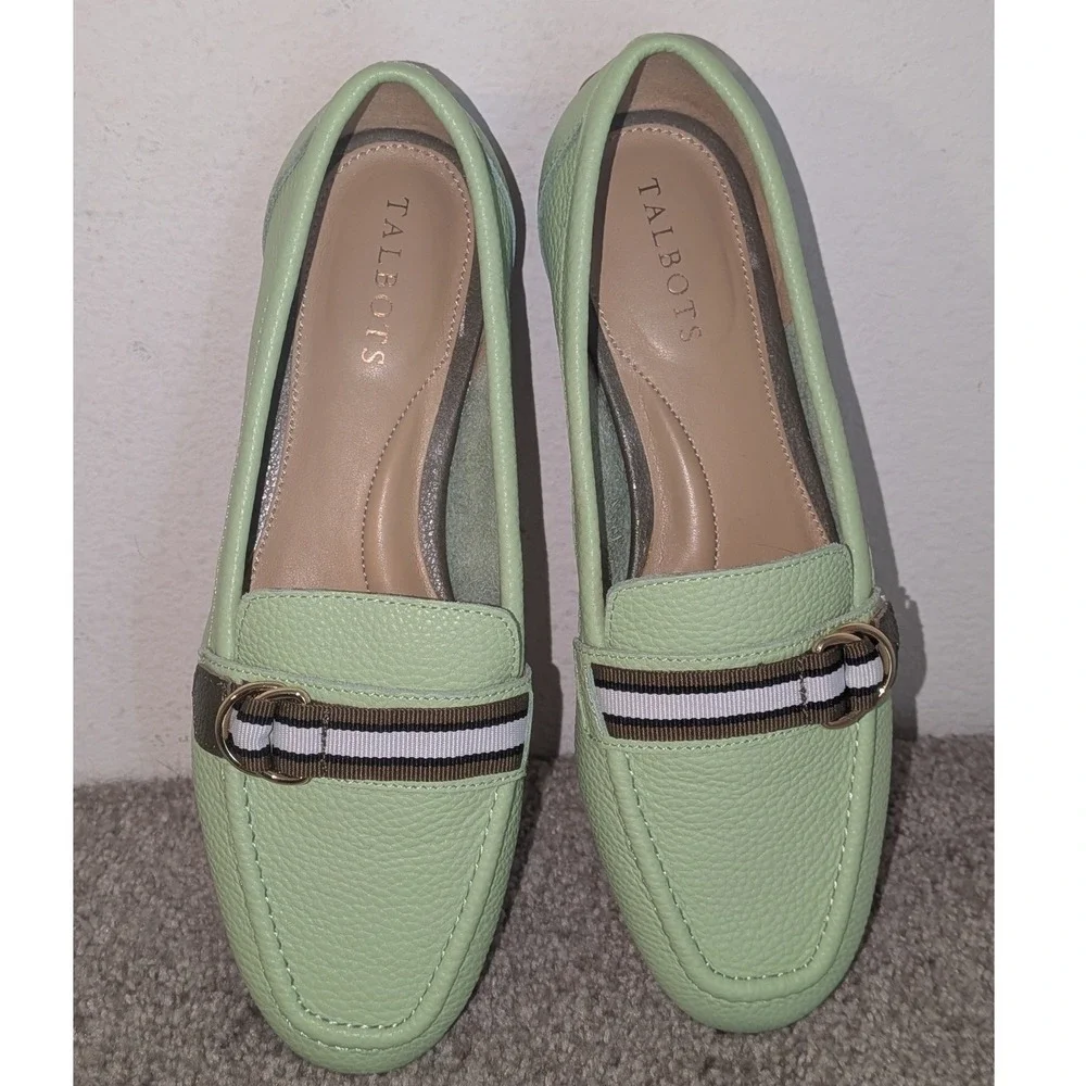 Talbots pebbled leather